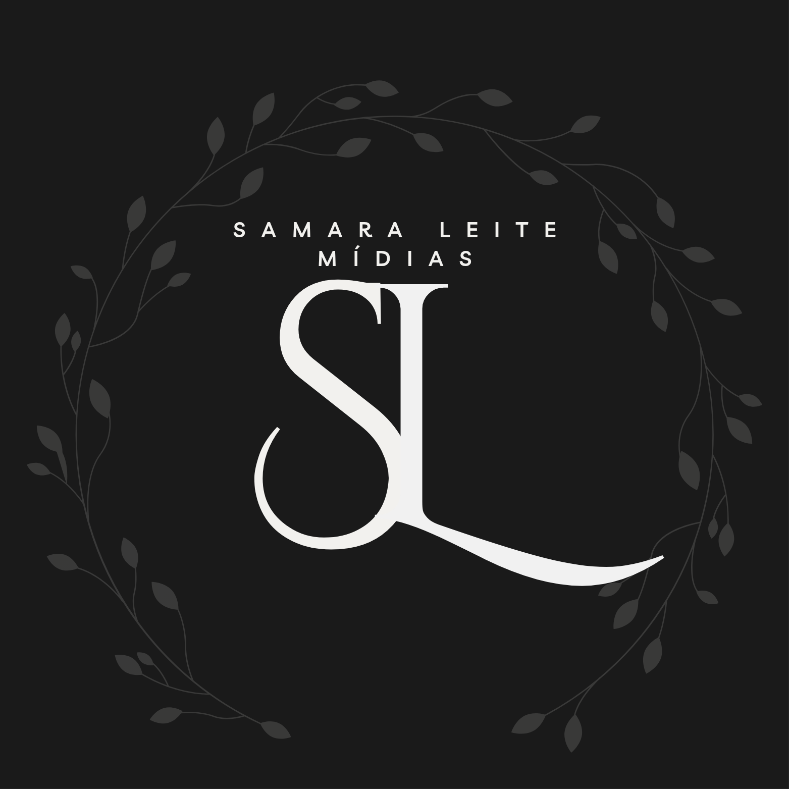 Logo Samara Leite Mídias